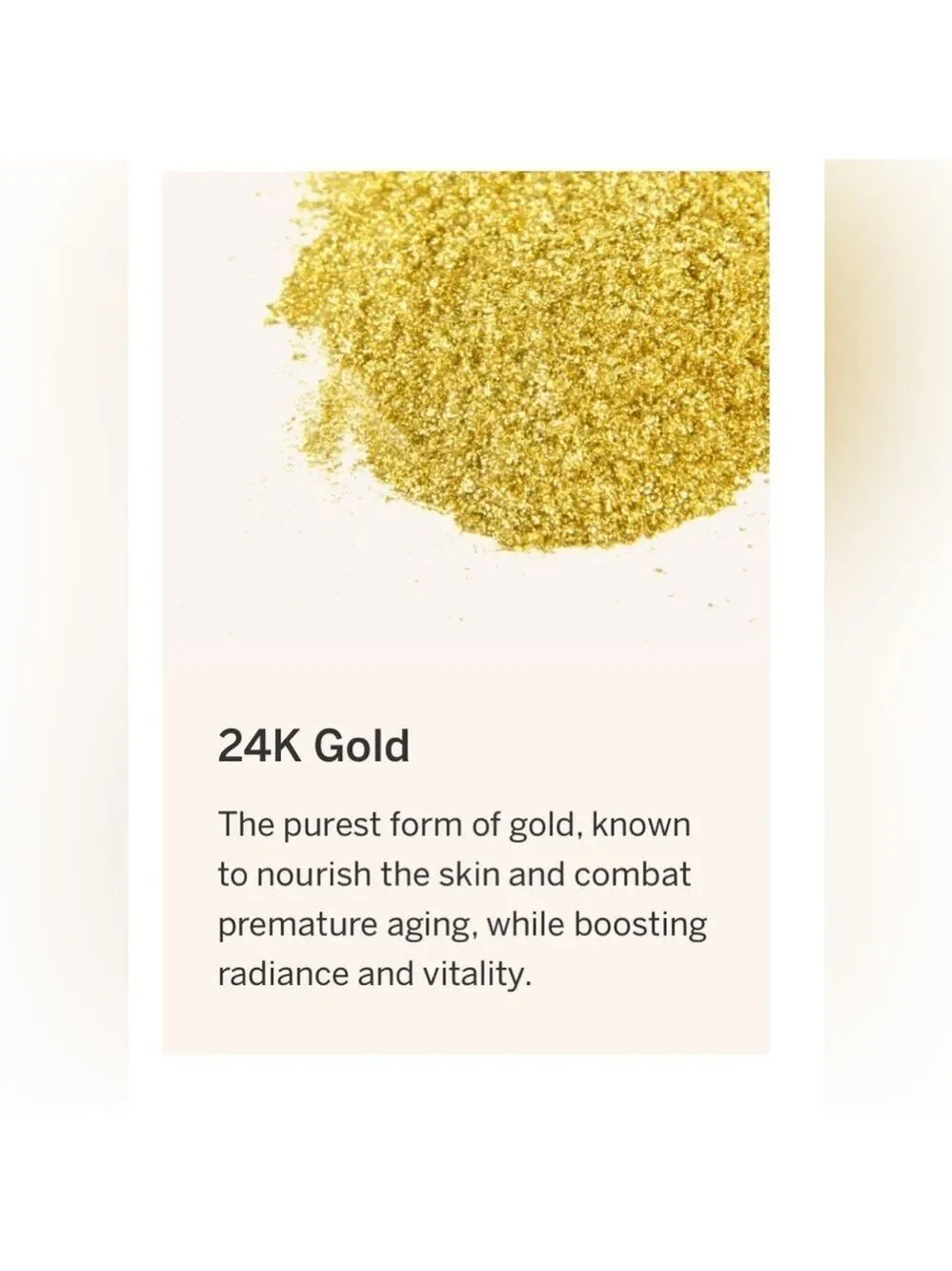New AHAVA 24K Gold Mineral Mud Mask